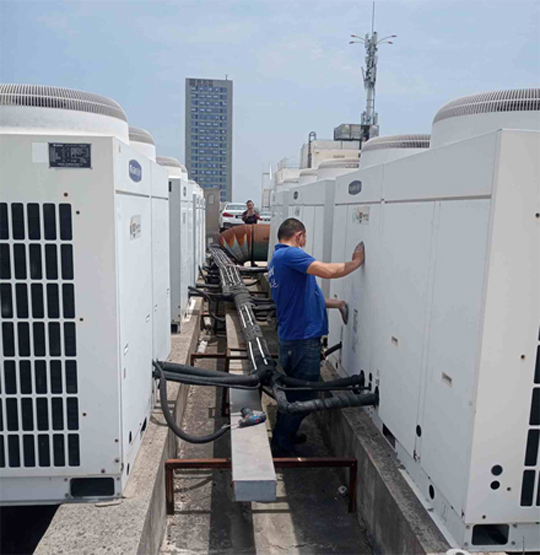 宝坻中央空调制热和不制冷系统维修方法